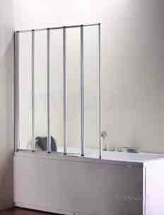 Eastbrook Showers -  Eastbrook Volente 1250 5 Fold Scr Slv