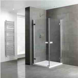 Eastbrook Showers -  Volente 1mx900 Double Hinge Dr Slv