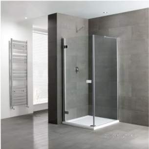 Eastbrook Showers -  Volente Frameless Hinge Dr 1m Slv