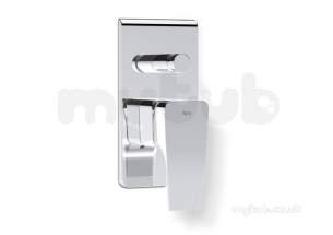 Roca Brassware -  Thesis Built In Bath And Shower Mixer Chr