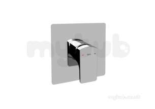 Roca Brassware -  L90 Built In Bath Or Shower Mixer Chrome