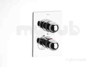 Roca Brassware -  Panama-n-t B/i Therm Bath Shower Mixer Chr