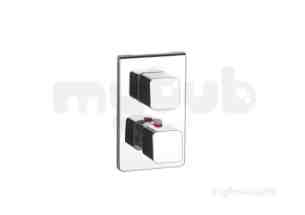 Roca Brassware -  Thesis-t Built-in Bath-shower Mixer Chr