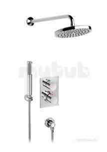 Roca Brassware -  Element Built-in Shower Mixer Chrome