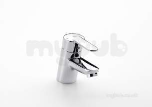 Roca Brassware -  Victoria Smooth Body Basin Mixer No Puw Chr