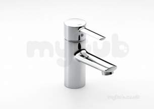 Roca Brassware -  Targa Smooth Body Basin Mixer No Puw Chr