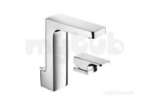 Roca Brassware -  L90 Deck Handle Basin Mixer Plus Puw Chrome