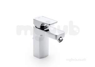 Roca Brassware -  L90 Top Handle Bidet Mixer Plus Puw Chrome