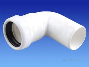 Osma Above Ground Drainage -  Osma 40mm Conversion Bend 90 Deg 5a830w