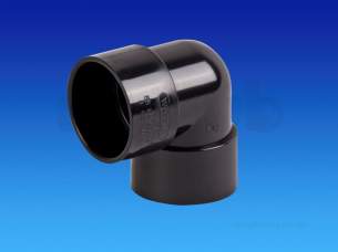 Osma Above Ground Drainage -  4m160w White Osma 32mm 90 Degree Knuckl Bend