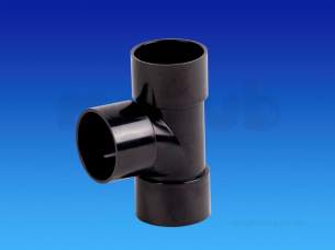 Osma Above Ground Drainage -  4m190w White 32mm Tee 87.5 Deg 4m190 W