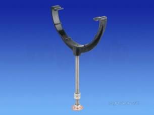 Osma Above Ground Drainage -  5t594b 5 Inch Black Bow And Pin 5t594 B