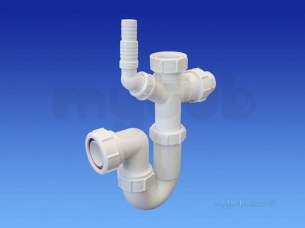 Osma Above Ground Drainage -  5v468w 40x75mm Waterseal Swivl Sink Trap