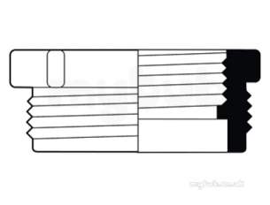 Osma Above Ground Drainage -  5v616w White Osma 11/2 Inch X11/4 Inch Trap Reduc
