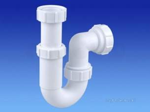 Osma Above Ground Drainage -  5v807w White Osma 11/2 Inch X76mm P Trap
