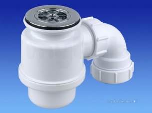 Osma Above Ground Drainage -  5v824w Osma Shower Trap Wh-50mm W/seal