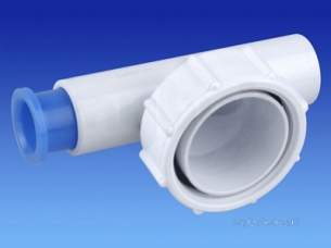 Osma Above Ground Drainage -  5v836w White Osma Wasteflow Tee 2-way