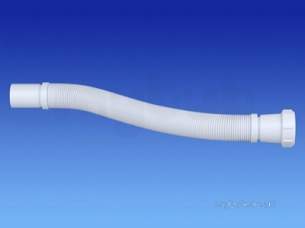 Osma Above Ground Drainage -  5v901w Flexible Waste Pipe Connectr 450mm