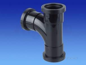 Osma Push Fit Wastes -  5w190w 40mm Tee 87.5deg Bs5254 5w190 W