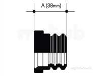 Osma Above Ground Drainage -  5z344g 11/2 X 11/4 Rubber Reducer