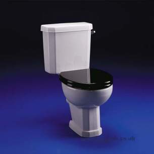 Ideal Standard Wc Seats -  Ideal Standard Plaza E9071 Seat And Cover Chrome Plated Hinges Bk