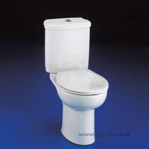 Armitage Entry Level Sanitaryware -  Armitage Shanks Montana S3873 D/f P/bttn Bsio Cistern Wh-special