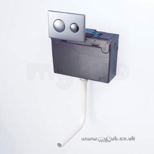 Armitage Plastic Cisterns -  Armitage Shanks Conceala 2 S3625 Bi D/f F/vlv Cistern Sc S362567