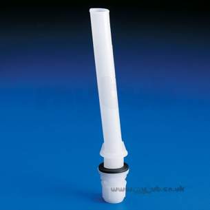 Armitage Grips Levers and Wastes -  Armitage Shanks S4531 205mm Angled Bttm Overflow Sc S453167