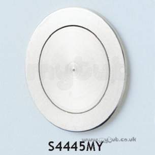 Armitage Shanks Commercial Sanitaryware -  Armitage Shanks Sentry Pbutton Stainless Steel Pneu 200mm