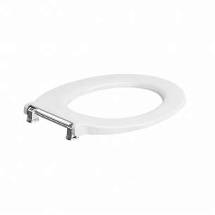 Twyfords Commercial Sanitaryware -  Avalon Sola 17 Seat Ring Top Fix Wh Av7886wh