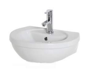 Eastbrook Sanitary Ware -  60.0014 Lisbon Basin 500mm One Tap Hole White