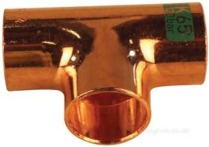 K65 Acr Fittings -  Conex K65 K65 Copper X Copper Equal Tee 1.5/8 Inch
