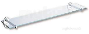 Delabie Accessories and Miscellaneous -  Delabie 2 X Extendable Chr. Plated Brass Supports For Shelf L115-165