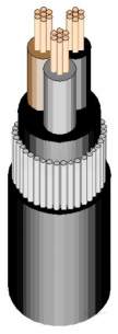 Cable -  Px Armoured 3 Core Cable 1.5mm (100m Reel)