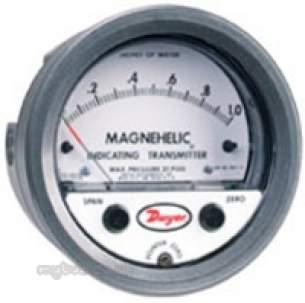Dwyer Instruments Magnehelic Gauges -  Dwy 605 0-50.0 Inch Wg Indicating Transmitter