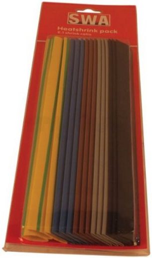 Swa Heat Shrink Sleeving -  Specialised Wiring Accesories Heatshrink Sleeving 12.8mm
