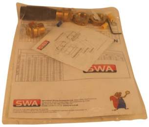 Swa Fixing Bands and Cable Ties -  Specialised Wiring Accesories Taurus Bw20s Gland Pack With Earthing Nut (2)