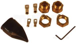 Swa Fixing Bands and Cable Ties -  Specialised Wiring Accesories Taurus Bw25 Gland Pack With Earthing Nut (2)