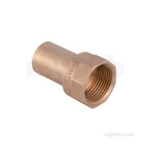 Mapress Copper Fittings -  Mps Cu 63561 Female Adaptor 22x1/2