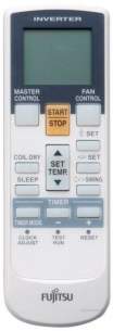 Fujitsu Vrf Systems -  Fujitsu V-ii Utylnhy Wireless Remote Controller