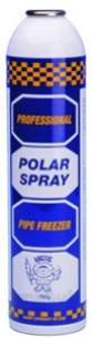 Arctic Pipe Freezing Spray and Accessories -  Polar Spray Refill 700g Canister