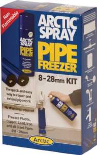 Arctic Pipe Freezing Spray and Accessories -  Arctic Spray Trade Freezer Kit Ask01