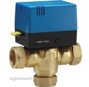 Pegler Domestic Controls and Programmers -  22mm Tmpv22 Terrier Mid Position Valve