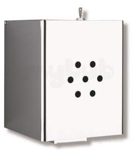 Delabie Dispensers -  Delabie Paper Towel Dispenser Polished W. Central Divider St Steel