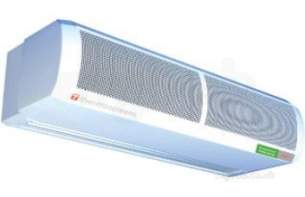 Warm Air Curtains -  Thermoscreens Phv Range 1000hw P2 Hot Water Recessed Air Curtain 1 Phase