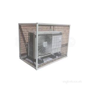 Condensing Unit Blocks and Trays -  Pump House Extra Large Air Source Heat Pump Guard Front Panel