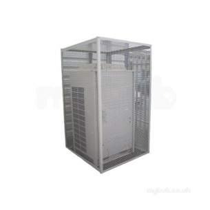Jet Security Cages -  Jet Vrf Condensing Unit Guard Cg-vrf-bp