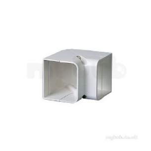 Inoac Trunking and Pipe Products -  Econ Eb-70 90 Deg Elbow Vertical Bend