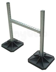 On Roof Support Systems -  Big Foot H Frame Support Set 305mm