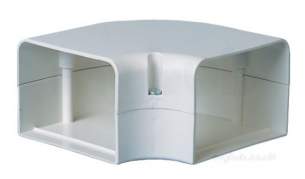 Inoac Trunking and Pipe Products -  Bbj Econ Fb-70 90 Deg Flat Bend B6039